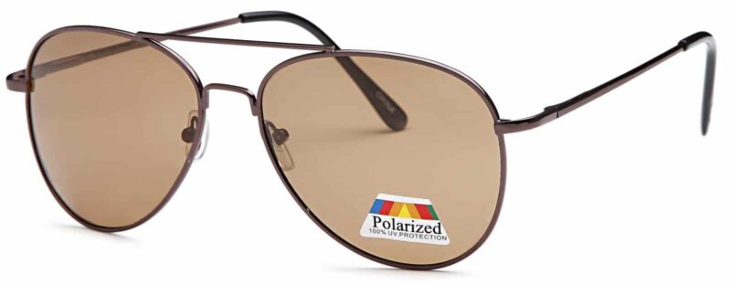 POL3120 - Polarized Aviator Sunglasses