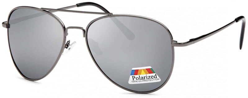 POL3120 - Polarized Aviator Sunglasses