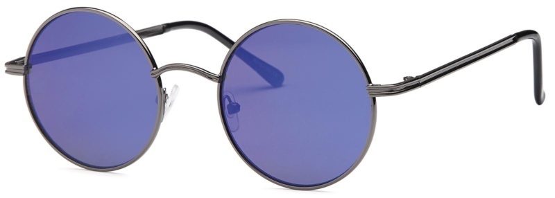Retro Round Sunglasses - Style SH6736