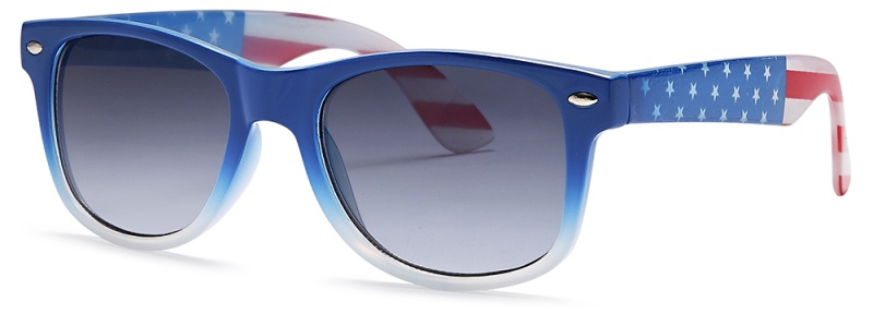 WK484 - Kids American Flag Sunglasses
