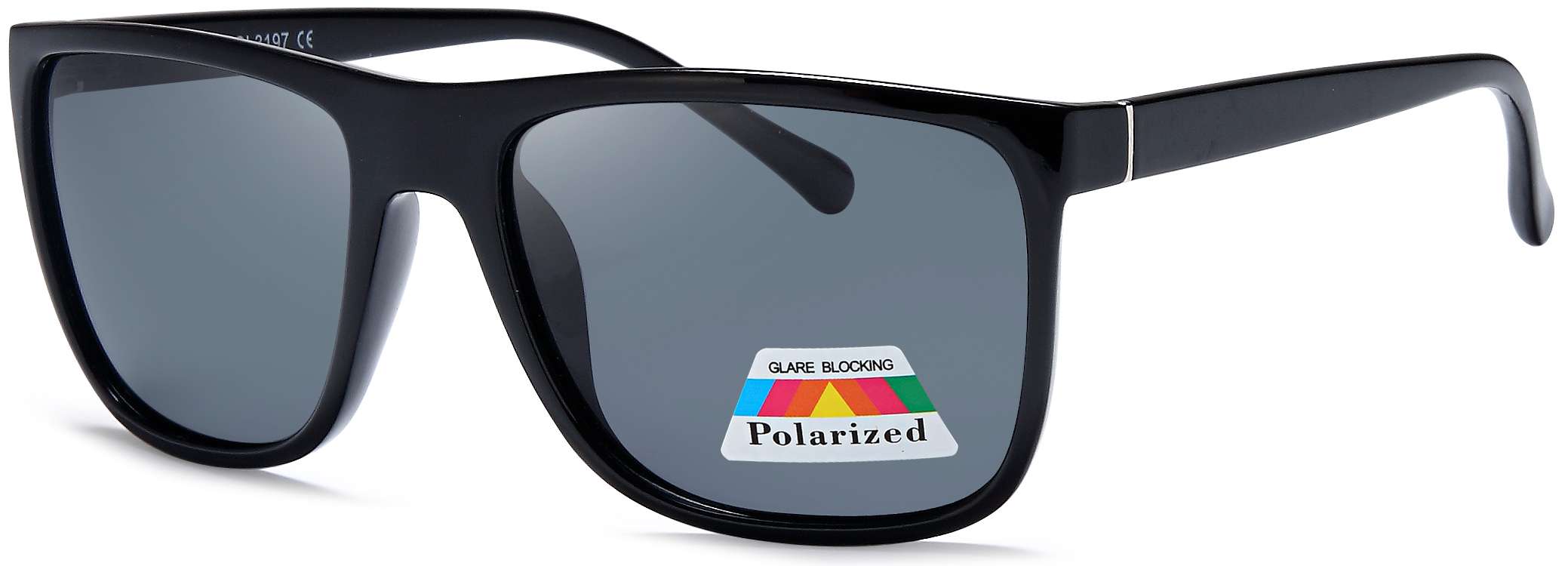 Square Polarized Sunglasses - POL3197 - Beach Time Sunglasses