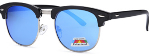 POL3236 - Browline Polarized Sunglasses