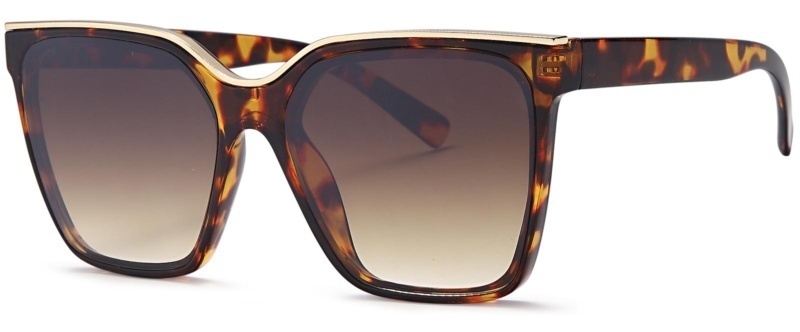 SH6881 - Vanice Sunglasses tortoise frame with brown lens